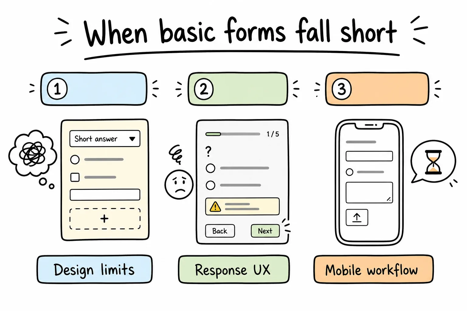 When basic forms fall short