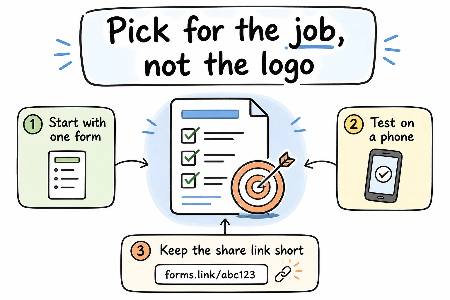 Pick for the job, not the logo